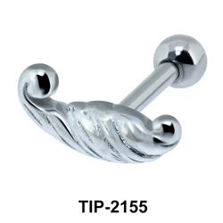 Twisted Helix Ear Piercing Leave TIP-2155