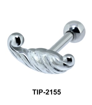 Twisted Helix Ear Piercing Leave TIP-2155