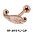 Twisted Helix Ear Piercing Leave TIP-2155