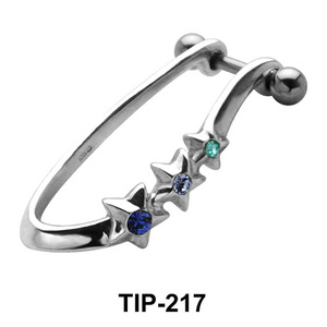 Triple Star Cartilage Shields TIP-217