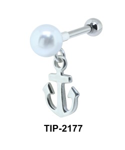 Pearl Anchor Helix Ear Piercing TIP-2177