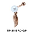 Hanging Leaf Helix Ear Piercing TIP-2183