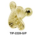 Cute Flower Shape Helix Ear Piercing TIP-2228