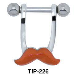 Mustache Shaped Helix Mini Shields TIP-226E