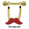 Mustache Shaped Helix Mini Shields TIP-226E