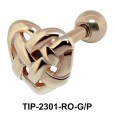 Heart Helix Ear Piercing TIP-2301