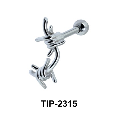 Knot Shaped Helix Ear Piercing TIP-2315