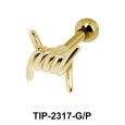 Knot Shaped Helix Ear Piercing TIP-2317