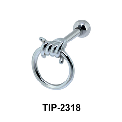 Knot Shaped Helix Ear Piercing TIP-2318
