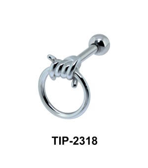 Knot Shaped Helix Ear Piercing TIP-2318