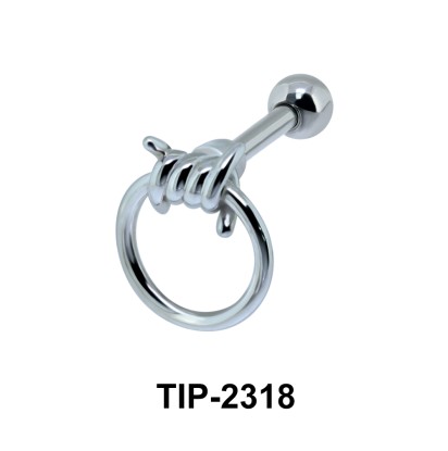 Knot Shaped Helix Ear Piercing TIP-2318