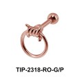 Knot Shaped Helix Ear Piercing TIP-2318