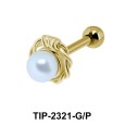 Pearl Knotty Rope Helix Ear Piercing TIP-2321