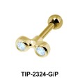 CZ Helix Ear Piercing TIP-2324