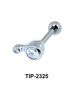 CZ Helix Ear Piercing TIP-2325