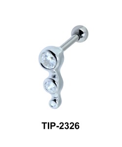 CZ Helix Ear Piercing TIP-2326