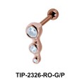 CZ Helix Ear Piercing TIP-2326