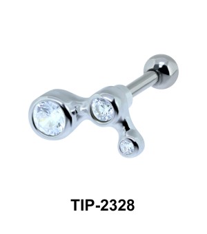 CZ Helix Ear Piercing TIP-2328