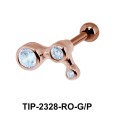 CZ Helix Ear Piercing TIP-2328