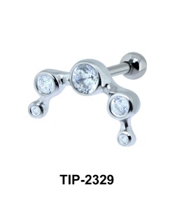 CZ Helix Ear Piercing TIP-2329