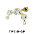 CZ Helix Ear Piercing TIP-2329