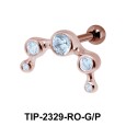 CZ Helix Ear Piercing TIP-2329