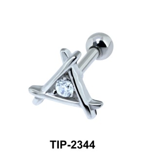 CZ Helix Ear Piercing TIP-2344