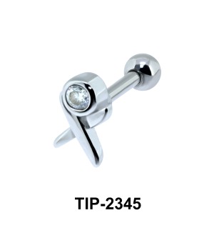 CZ Helix Ear Piercing TIP-2345