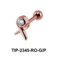 CZ Helix Ear Piercing TIP-2345