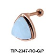 Aquamarine Upper Ear Piercing TIP-2347