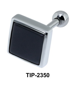 Black Square Upper Ear Unique Design TIP-2350