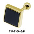 Black Square Upper Ear Unique Design TIP-2350