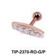 Multiple Stones Helix Ear Piercing TIP-2370