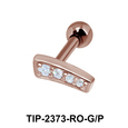 Multiple Stones Helix Piercing TIP-2373