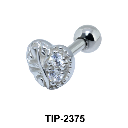 Heart Shaped Helix Piercing TIP-2375