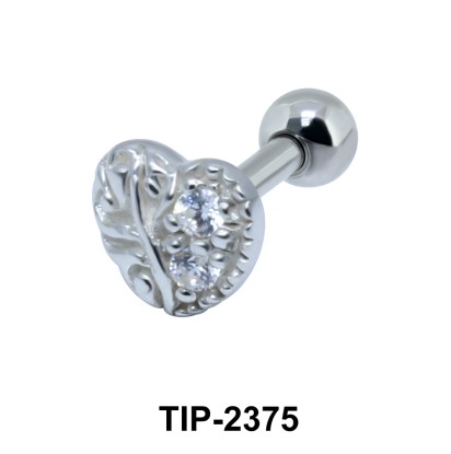 Heart Shaped Helix Piercing TIP-2375