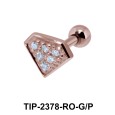 Diamond Shaped Helix Ear Piercing TIP-2378