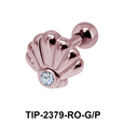 Shell Shaped Helix Ear Piercing TIP-2379
