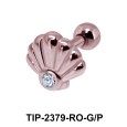 Shell Shaped Helix Ear Piercing TIP-2379