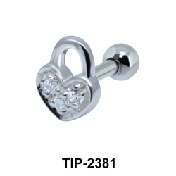 Heart Master Key Helix Ear Piercing TIP-2381