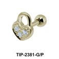 Heart Master Key Helix Ear Piercing TIP-2381