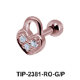 Heart Master Key Helix Ear Piercing TIP-2381