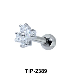 Flower Helix Ear Piercing TIP-2389