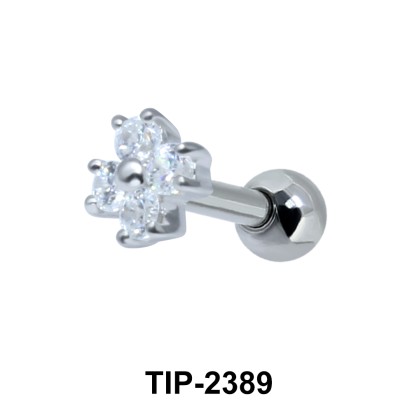 Flower Helix Ear Piercing TIP-2389