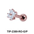 Flower Helix Ear Piercing TIP-2389