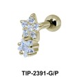 Double Star Helix Ear Piercing TIP-2391