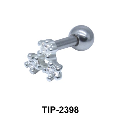 Multiple Stones Helix Ear Piercing TIP-2398