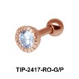 CZ Helix Ear Piercing TIP-2417