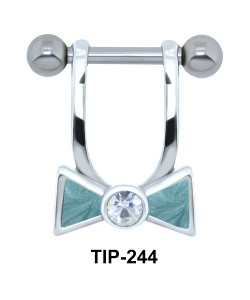 Hanging Bow Helix Piercing TIP-244