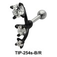 Trident Stone Helix Ear Piercing TIP-254s